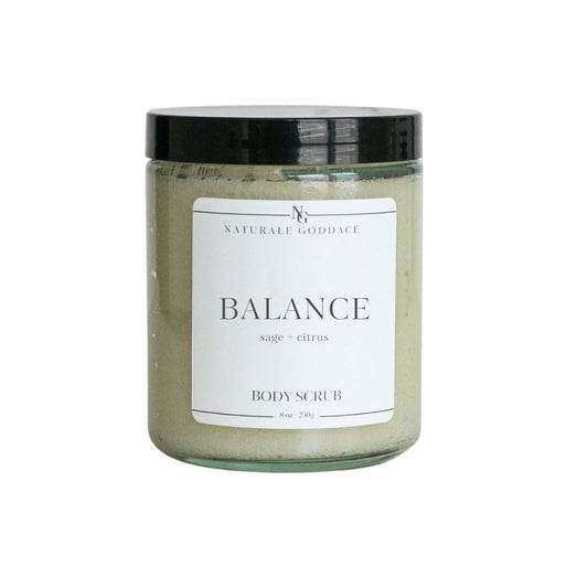 Balance Body Scrub - Naturale Goddace | Clean + simple skincare -