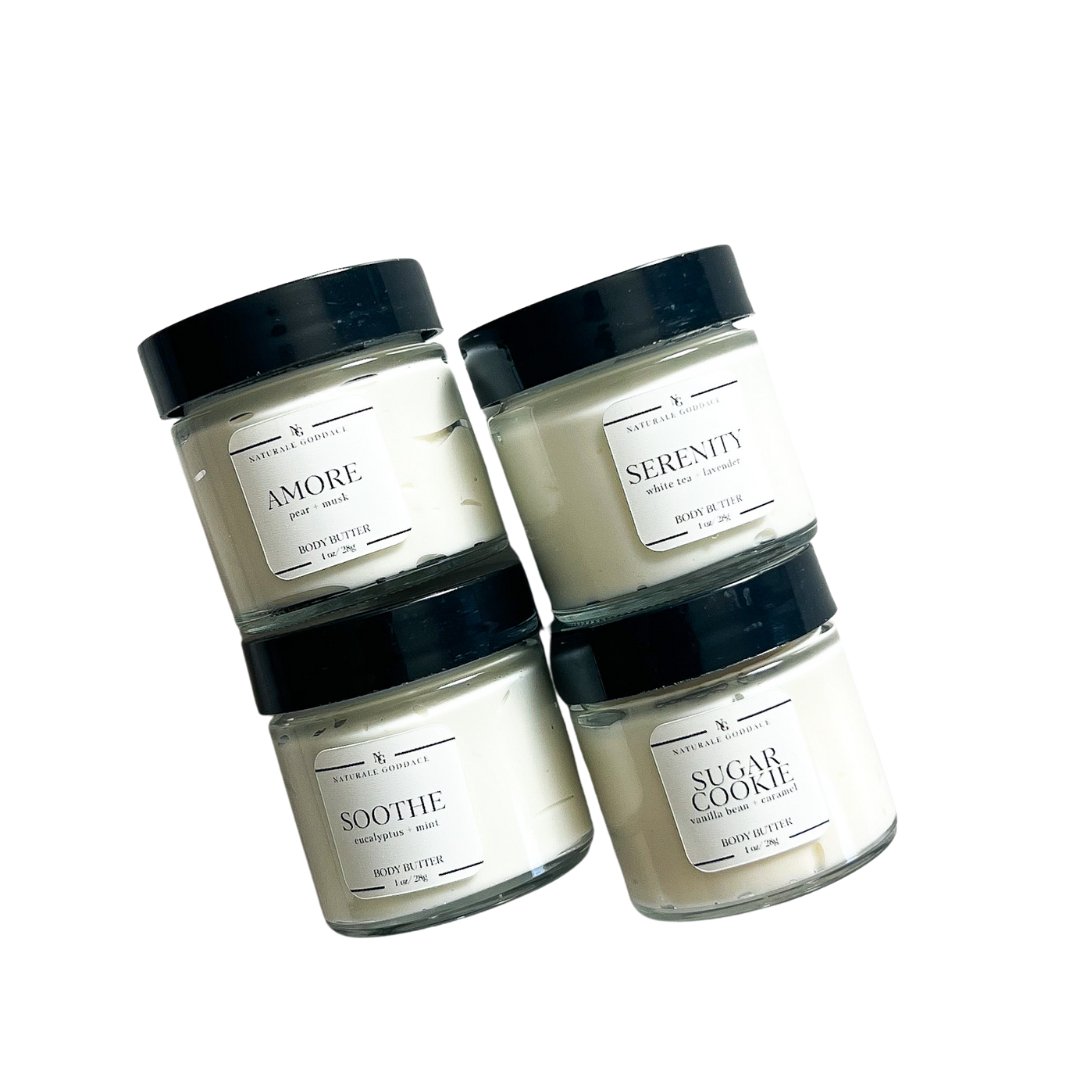 Body Butter Mini Set - Naturale Goddace | Clean + simple skincare -