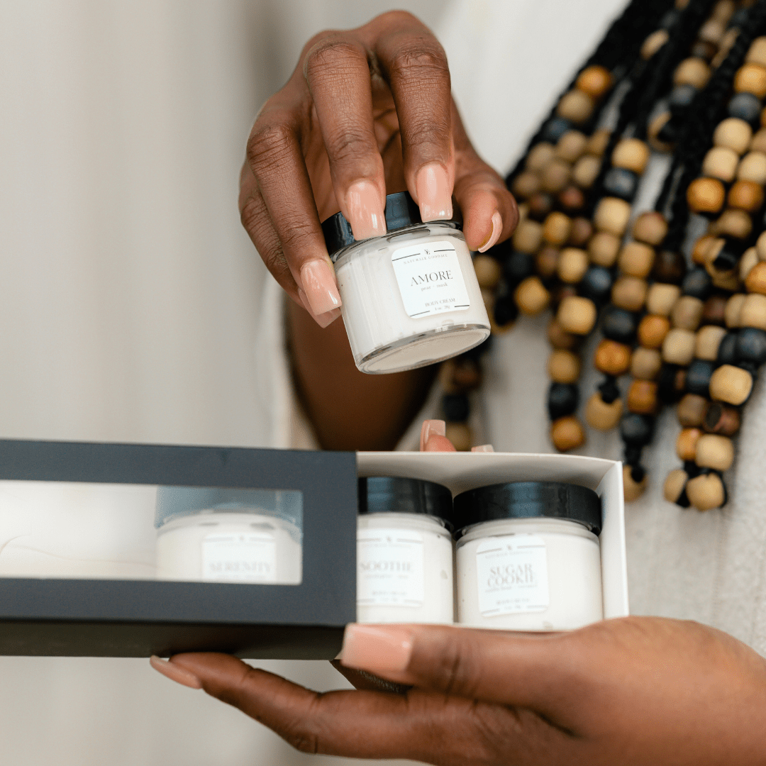 Body Cream Mini Set - Naturale Goddace | Clean + simple skincare - Bath & Body Set