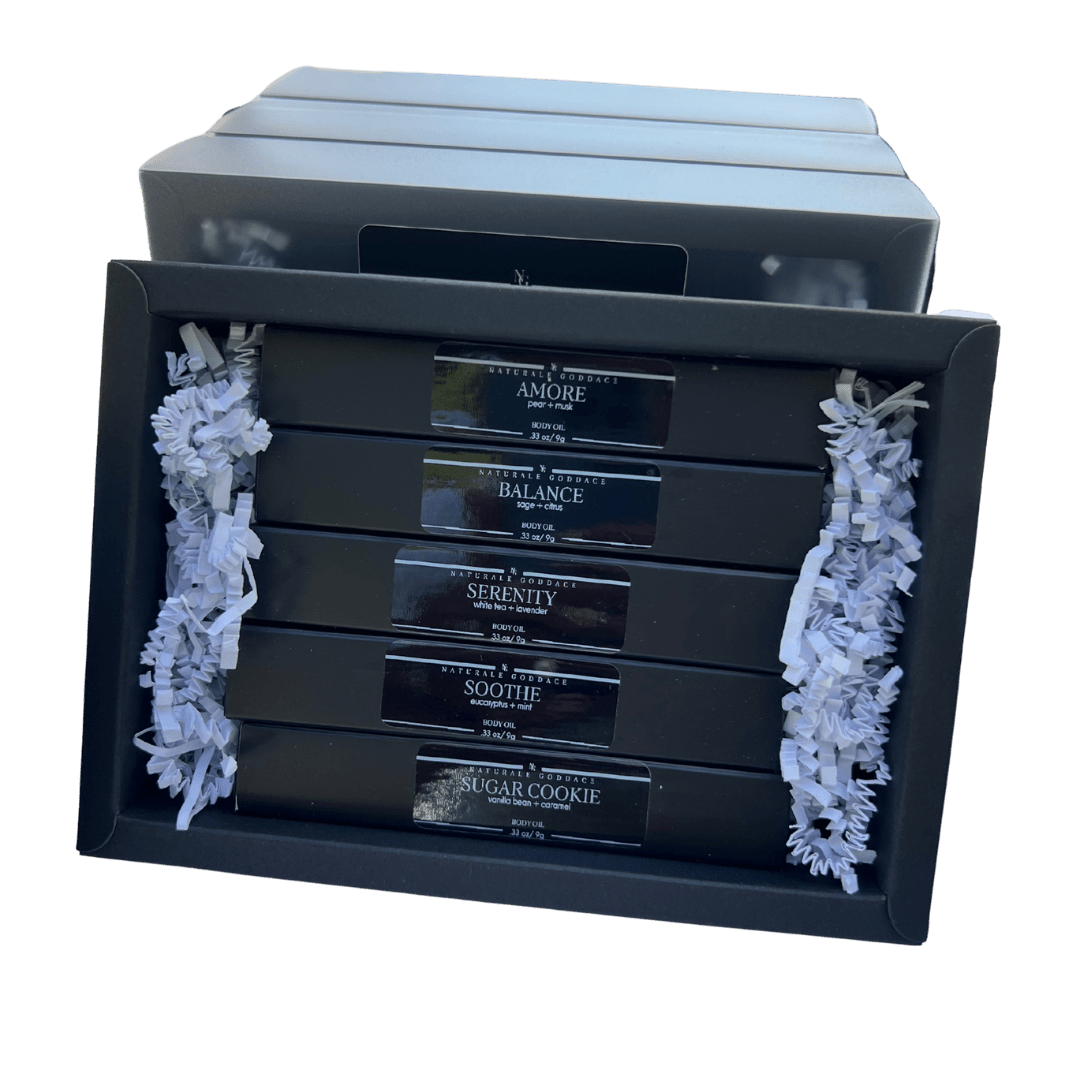 Mini Body Oil Set - Naturale Goddace | Clean + simple skincare -