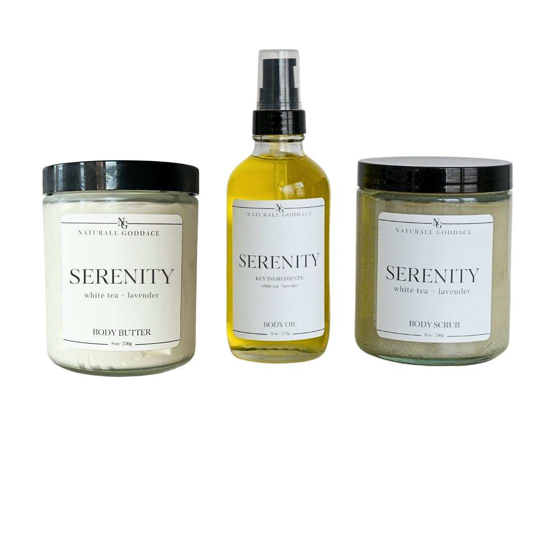 Serenity Ritual Set - Naturale Goddace | Clean + simple skincare -