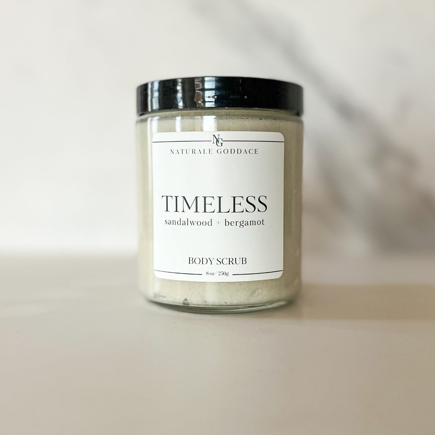 Timeless Body Scrub - Naturale Goddace | Clean + simple skincare-