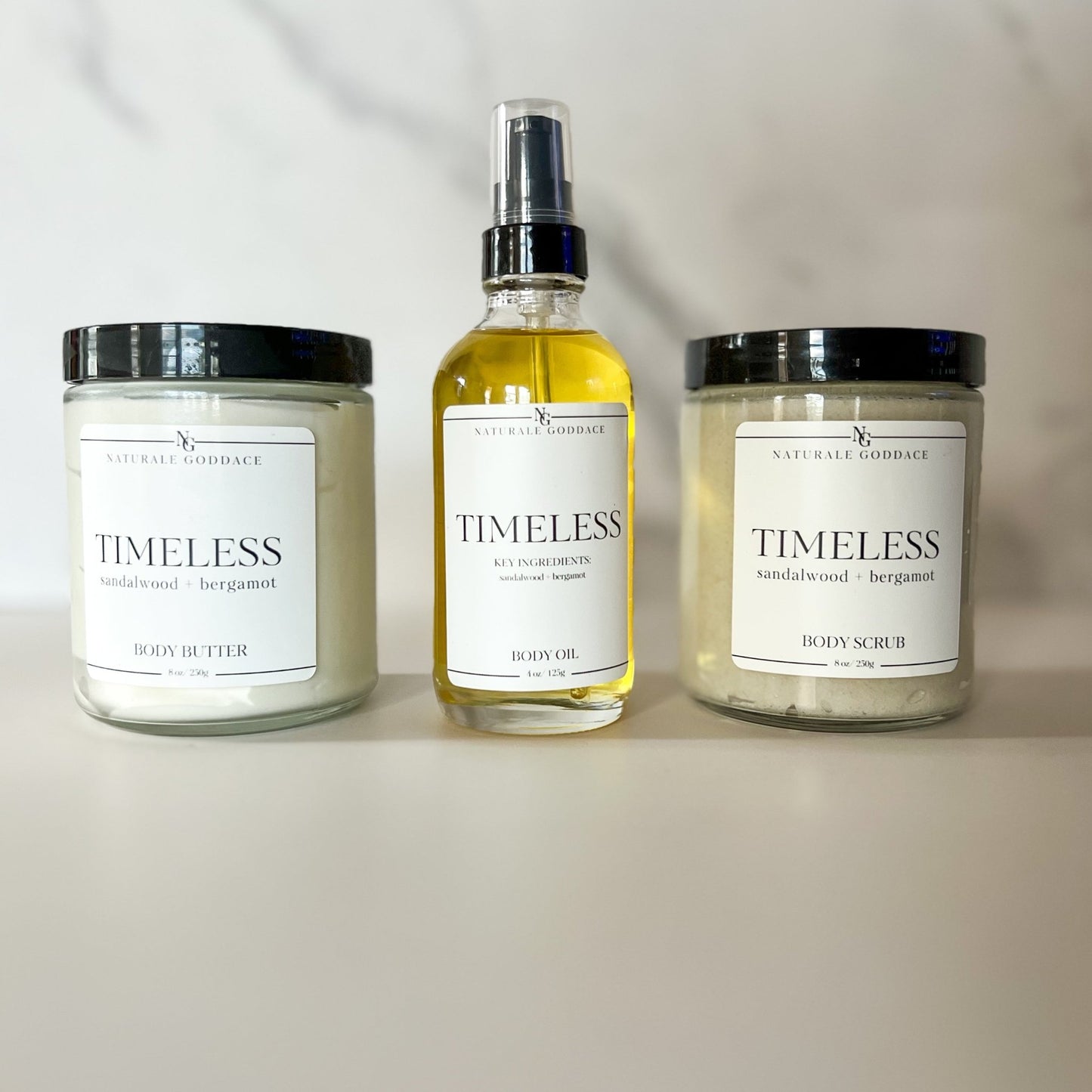 Timeless Ritual Set - Naturale Goddace | Clean + simple skincare-Bath & Body Set