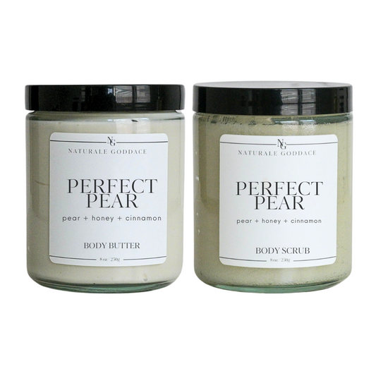 Perfect Pear Body Butter + Body Scrub