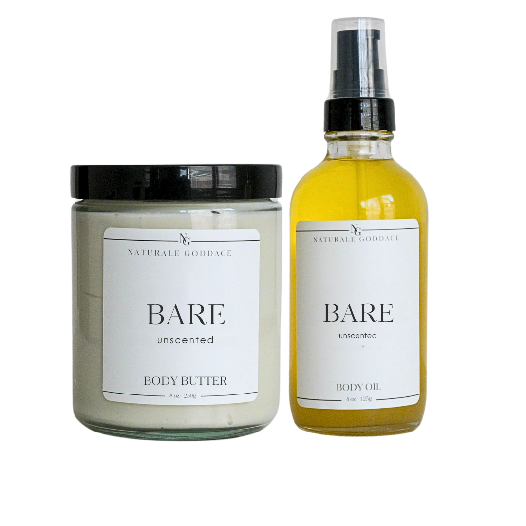 Bare Body Butter + Body Oil