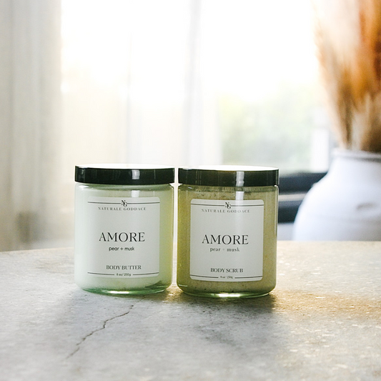 Amore Body Butter + Body Scrub