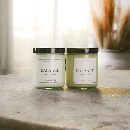 Balance Body Butter + Body Scrub