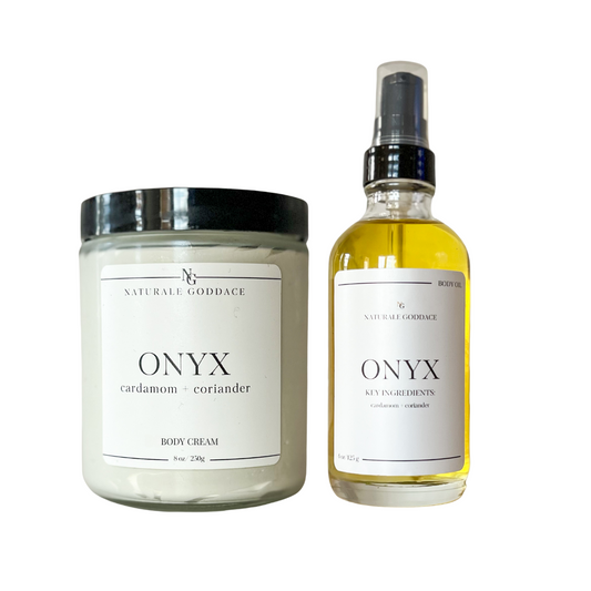 Onyx Body Cream + Body Oil