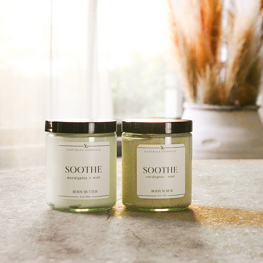 Soothe Body Butter + Body Scrub