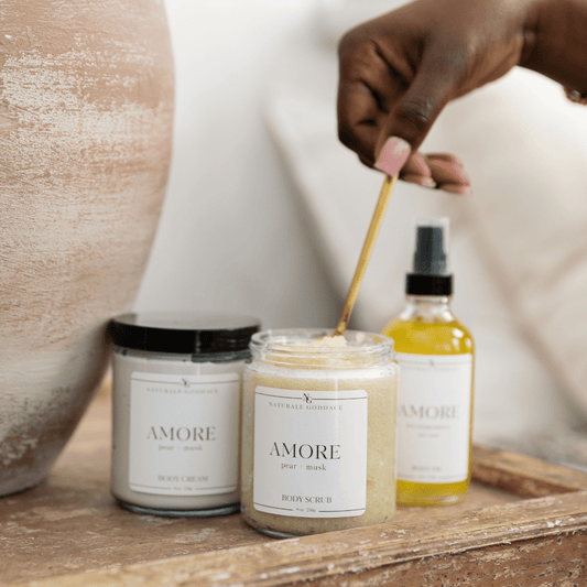 Amore Essentials - Naturale Goddace | Clean + simple skincare - Bath & Body Set