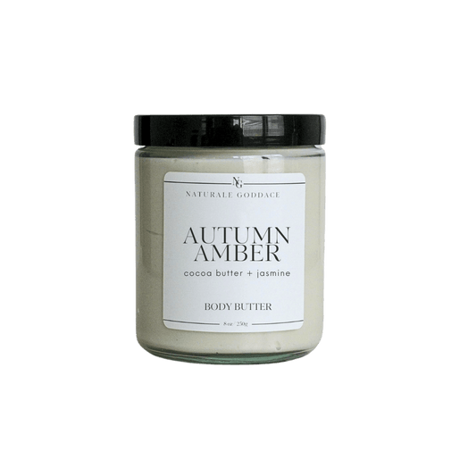 Autumn Amber Body Butter - Naturale Goddace | Clean + simple skincare - Whipped Body Butter