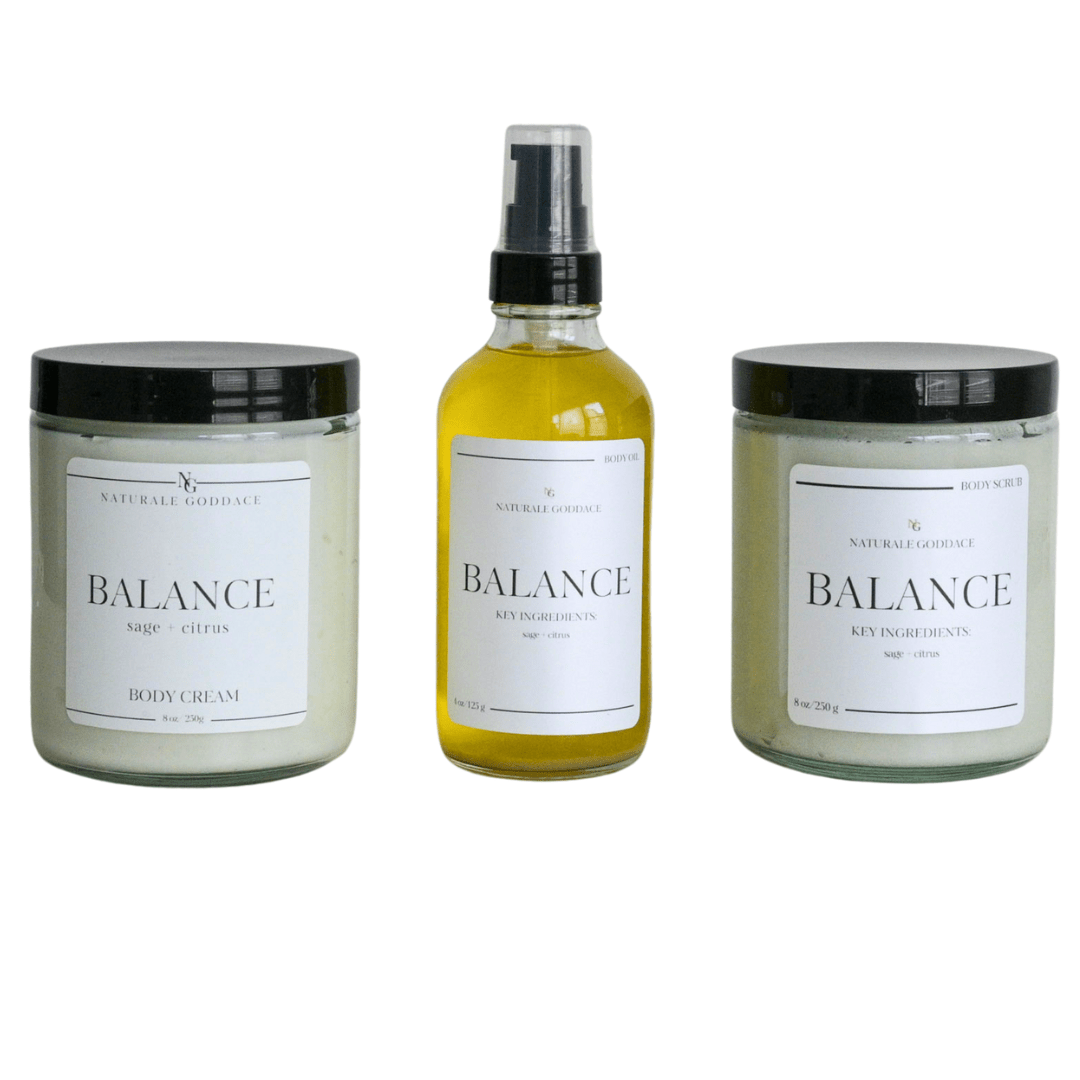 Balance Essential Set - Naturale Goddace | Clean + simple skincare - 