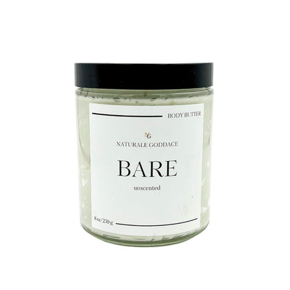 Bare Body Butter - Naturale Goddace | Clean + simple skincare - Whipped Body Butter