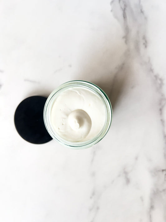 Cherry Blossom Body Butter + Body Scrub - Naturale Goddace | Clean + simple skincare - 