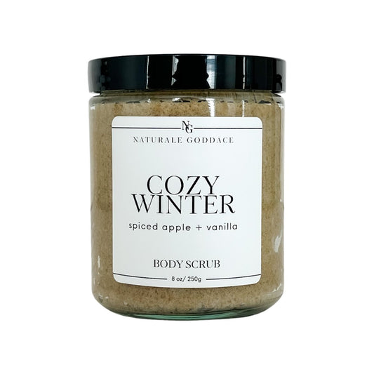 Cozy Winter Body Scrub - Naturale Goddace | Clean + simple skincare - Body Scrub