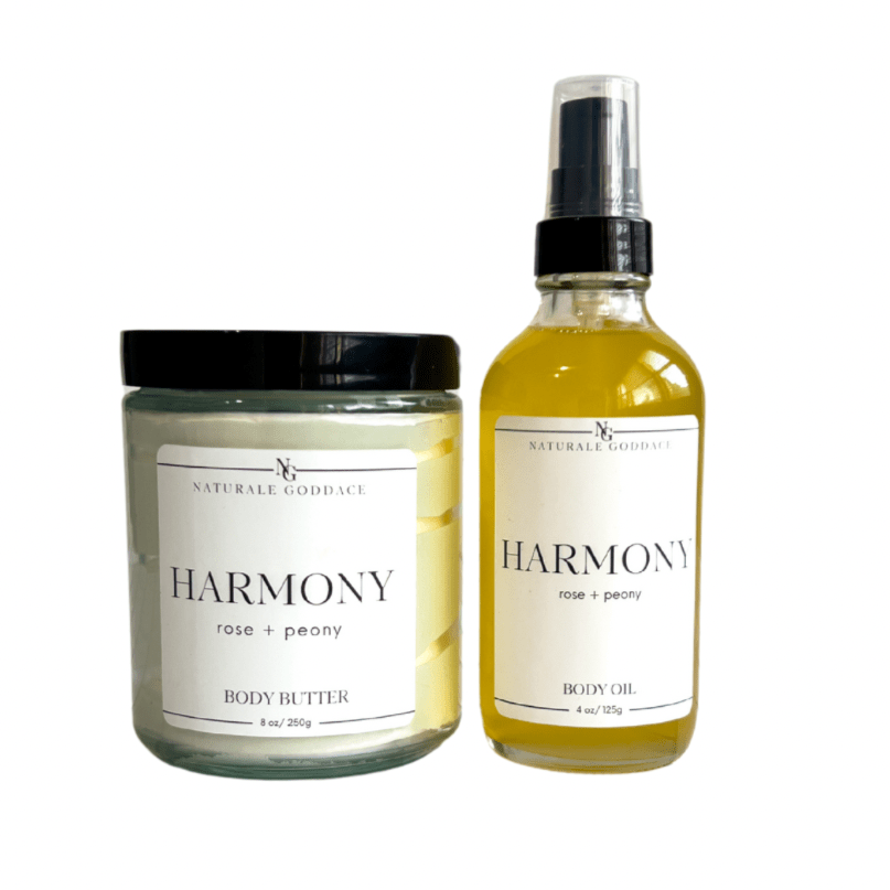 Harmony Body Butter + Body Oil - Naturale Goddace | Clean + simple skincare - 