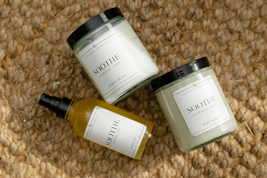 Soothe Essentials - Naturale Goddace | Clean + simple skincare - Bath & Body Set