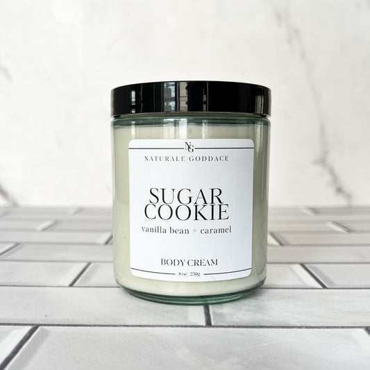 Sugar Cookie Body Cream - Naturale Goddace | Clean + simple skincare-Body Cream