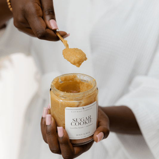 Sugar Cookie Body Cream + Body Scrub - Naturale Goddace | Clean + simple skincare - Bath & Body Set