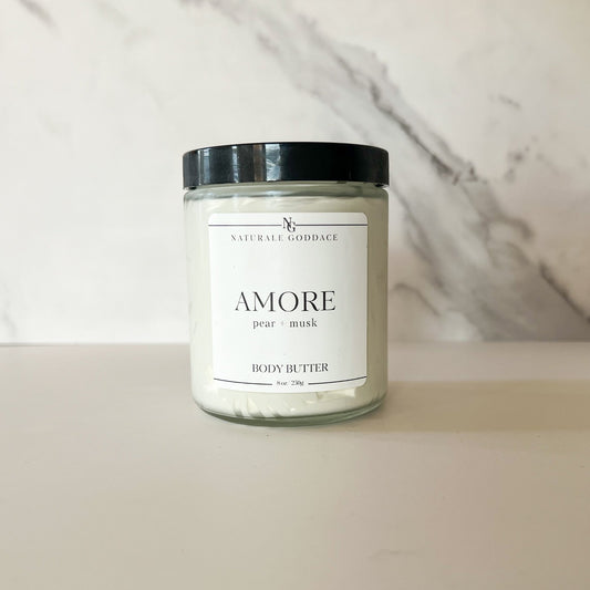 Amore Body Butter - Naturale Goddace | Clean + simple skincare-Whipped Body Butter