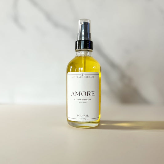 Amore Body Oil - Naturale Goddace | Clean + simple skincare-Body Oil