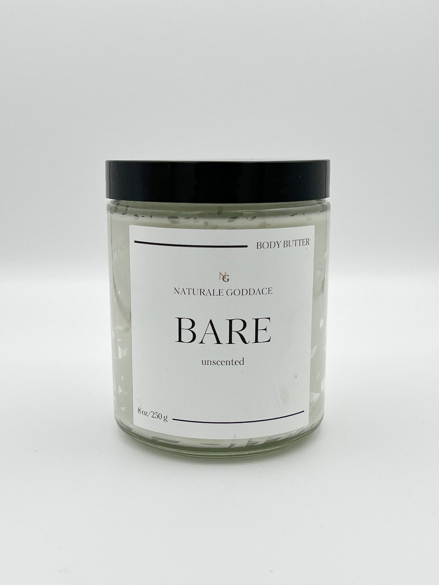 Bare Body Butter - Naturale Goddace | Clean + simple skincare-Whipped Body Butter